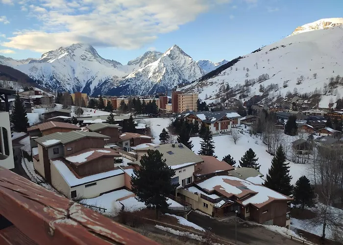 Apartament Les 2 Alpes Au Village 1800m-commerces Et Telesiege A 50m-retour Au Pied